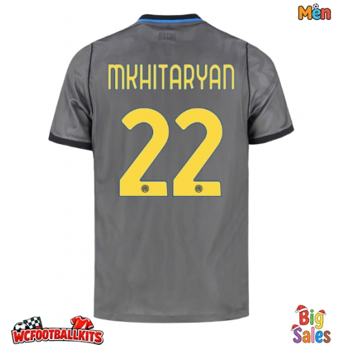 Inter Milan Henrikh Mkhitaryan #22 Replica Third Stadium Shirt 2026-27 Short Sleeve